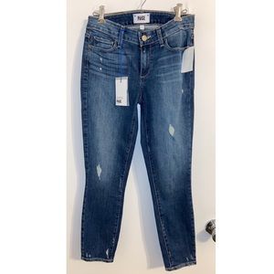 Paige Verdugo Crop Nathan Destructed Jeans sz 27